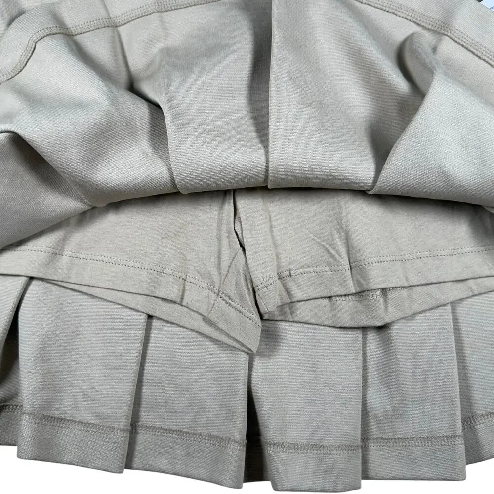 Old Navy Girls Khaki Pleated Uniform Skort Size Large 10-12